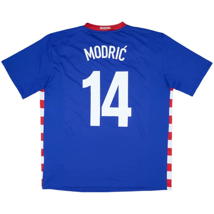 2007-09 Croatia Away Shirt Modric #14 - 8/10 - (XL)