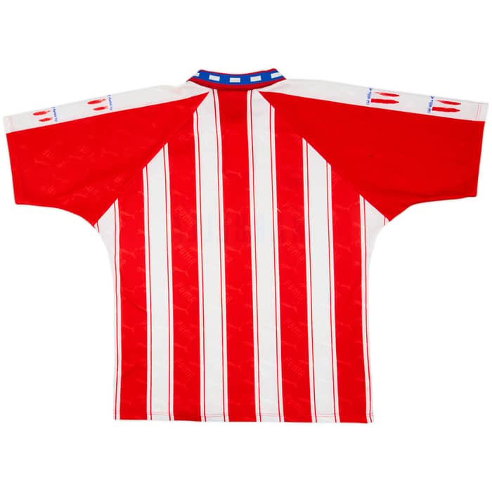 1994-95 Atletico Madrid Home Shirt - 8/10 - (L)
