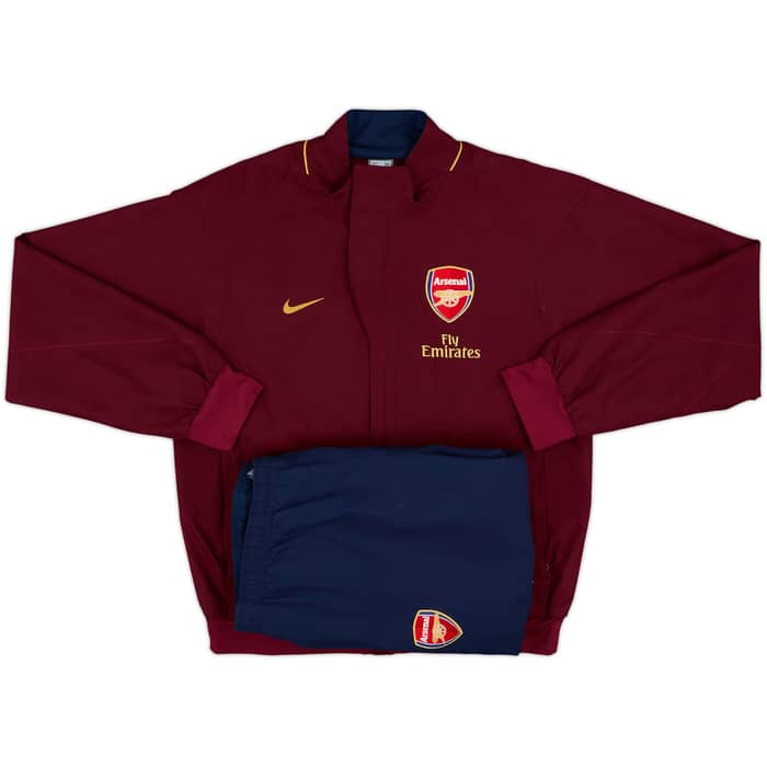 2007-08 Arsenal Nike Tracksuit - 6/10 - (M)