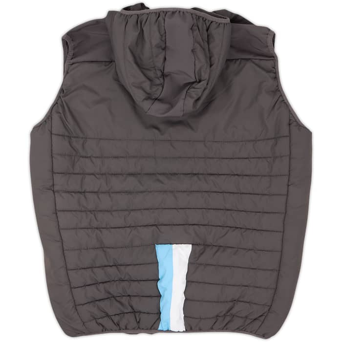 2019-20 Spezia Macron Hooded Padded Gilet - 10/10 - (S)