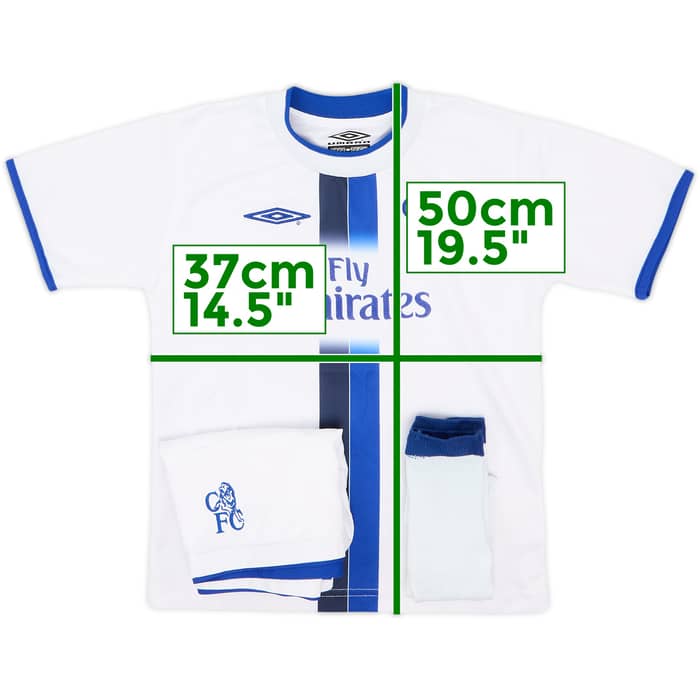 2003-05 Chelsea Away Full Kit - 8/10 - (S.Boys)