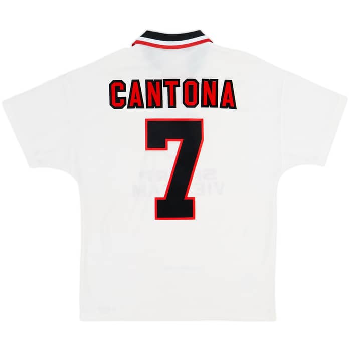 1996-97 Manchester United Away Shirt Cantona #7 - 7/10 - (M)