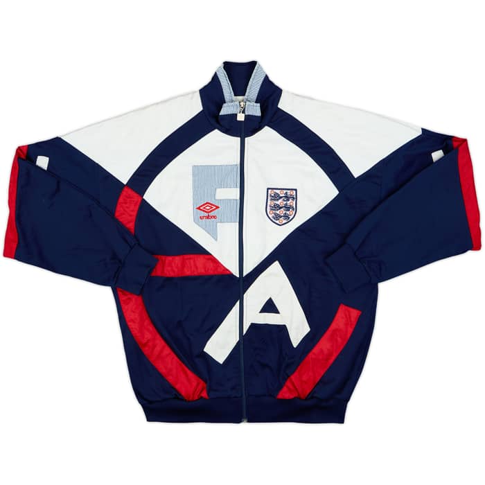 1990-92 England Umbro Tracksuit - 8/10 - (L)