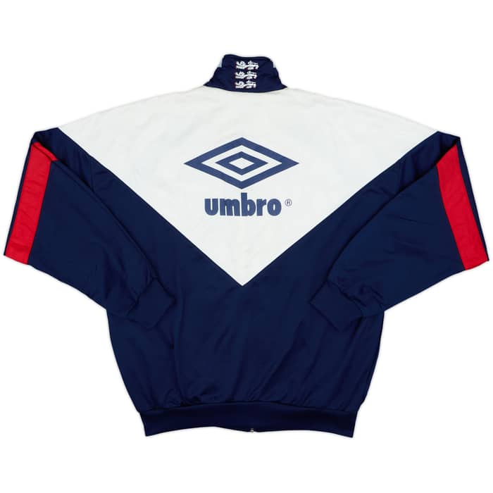1990-92 England Umbro Tracksuit - 8/10 - (L)