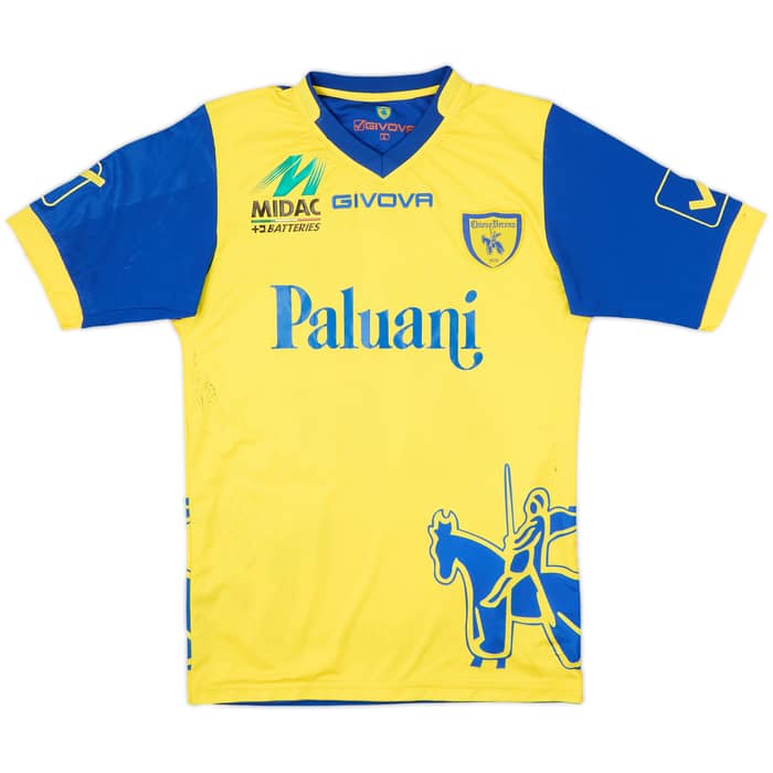 2011-12 Chievo Verona Home Shirt Vacek #25 - 4/10 - (L)