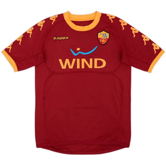 2010-11 Roma Home Shirt Totti #10 - 6/10 - (15-16 Years)