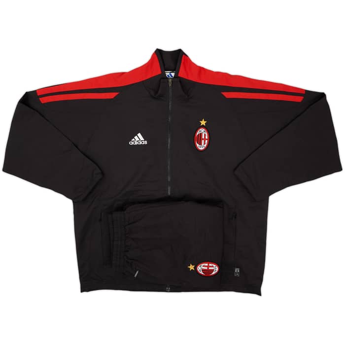 2001-02 AC Milan adidas Tracksuit - 10/10 - (L)