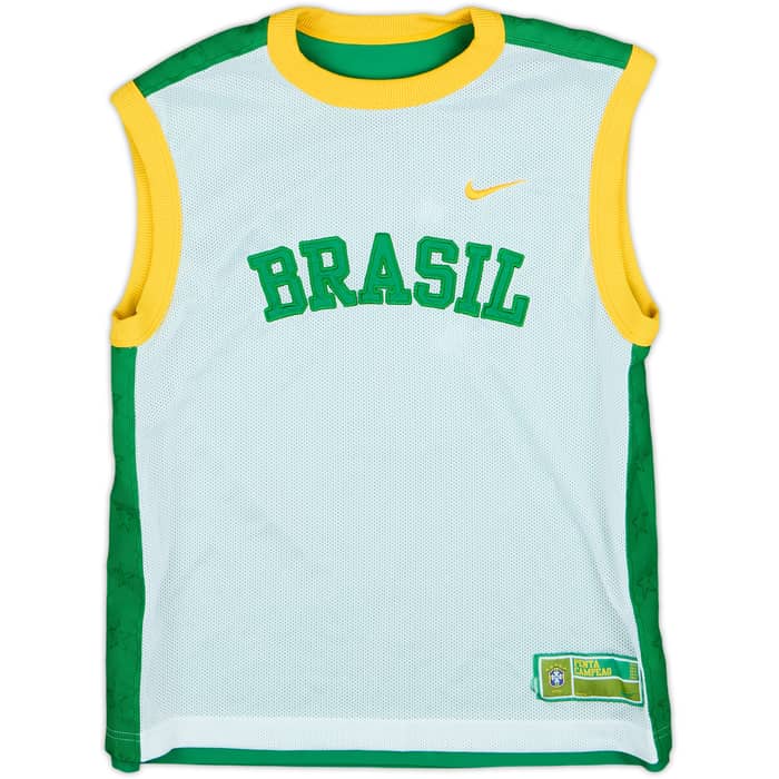 2004-06 Brazil Nike Leisure Vest - 7/10 - (S)