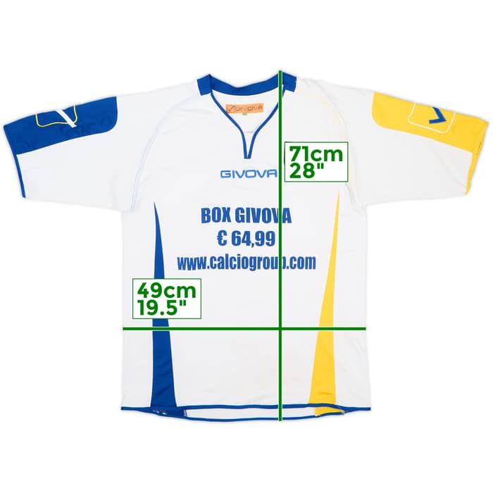 Camiseta de visitante del AC Trento 2012-13 #3 - 9/10 - (L)
