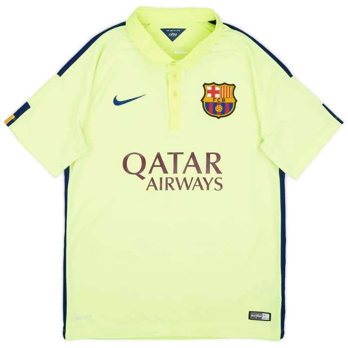 2014-15 Barcelona Third Shirt Messi #10 - 7/10 - (M)