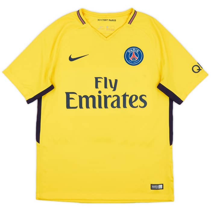 2017-18 Paris Saint-Germain Away Shirt Neymar Jr #10 - 8/10 - (M)