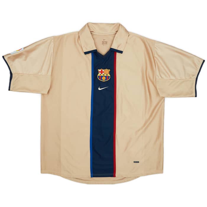 2001-03 Barcelona Away Shirt Rivaldo #10 - 8/10 - (XL)