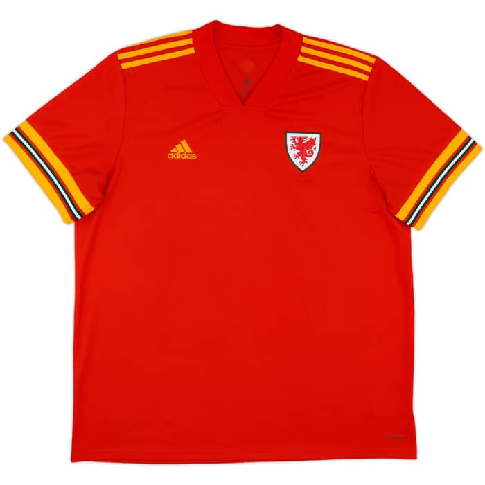 2020-21 Wales Home Shirt - 10/10 - (XXL)