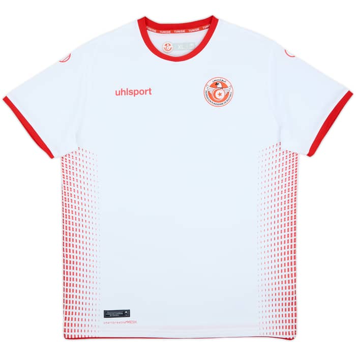 2018-19 Tunisia Home Shirt - 8/10 - (XL)