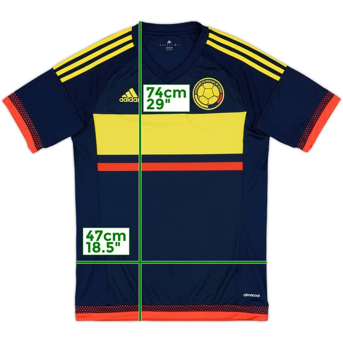 2015 Colombia Copa America Away Shirt - 9/10 - (S)