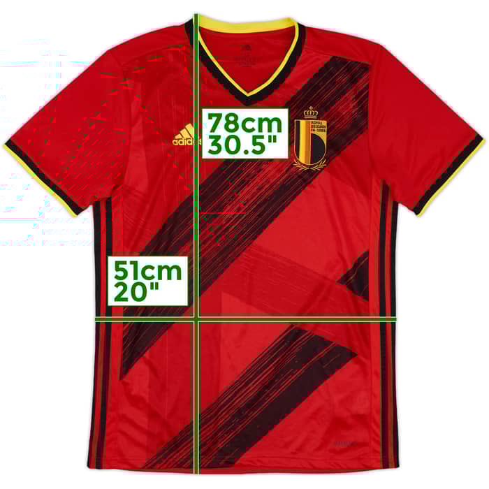 2020-21 Belgium Home Shirt - 10/10 - (M)