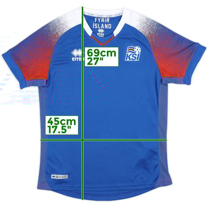 2018-19 Iceland Home Shirt - 10/10 - (S)
