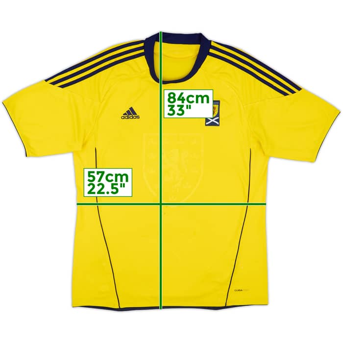 2010-11 Scotland Away Shirt - 7/10 - (XL)