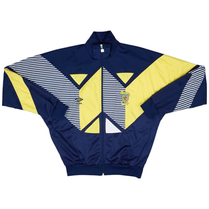 1991-92 Scotland Umbro Track Jacket - 9/10 - (L)
