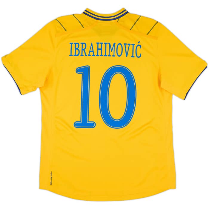 2012-13 Sweden Home Shirt Ibrahimovic #10 - 10/10 - (L)