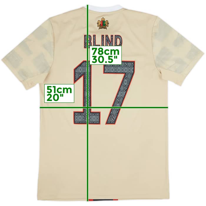 2022-23 Ajax Third Shirt Blind #17 - 8/10 - (M)