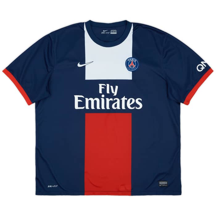 2013-14 Paris Saint-Germain Home Shirt Beckham #32 - 7/10 - (XXL)