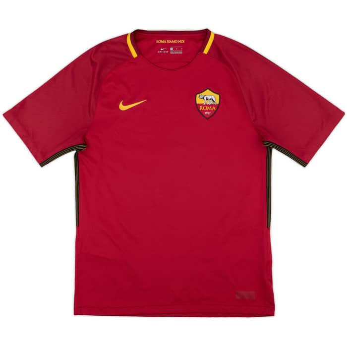 2017-18 Roma Home Shirt El Shaarawry #92 - 7/10 - (M)