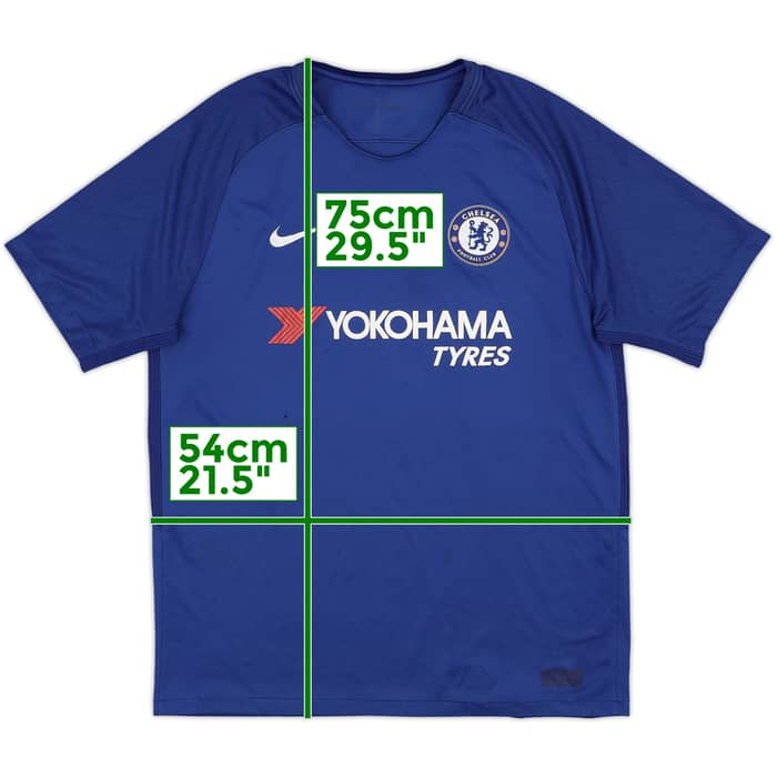2017-18 Chelsea Home Shirt - 4/10 - (L)