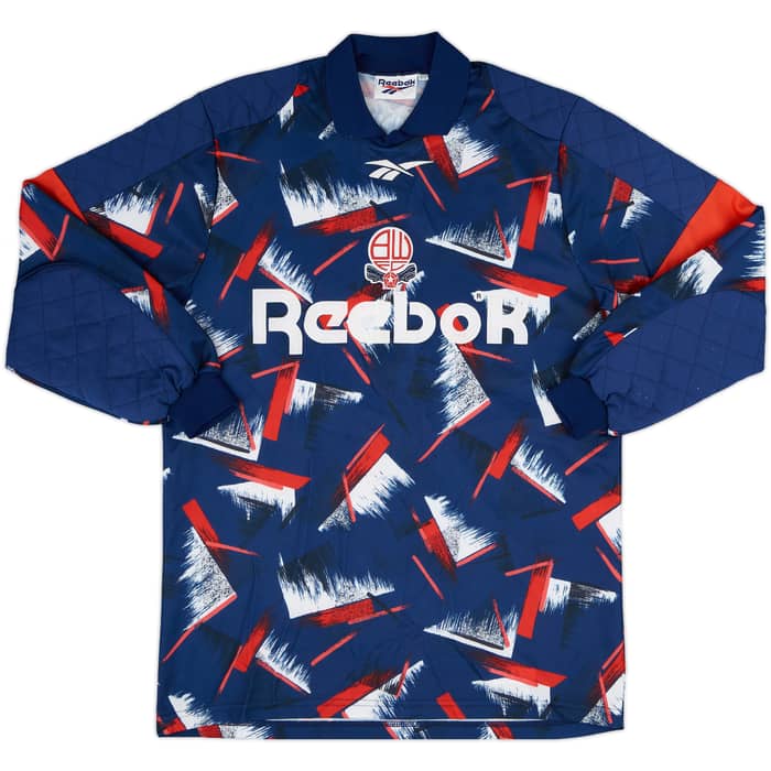 1993-95 Bolton GK Shirt Branagan #1 - 8/10 - (S)