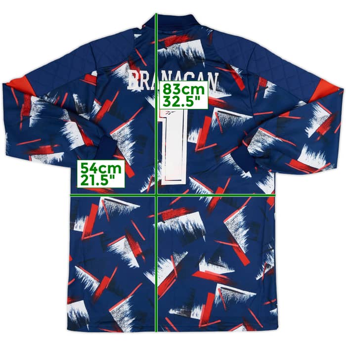 1993-95 Bolton GK Shirt Branagan #1 - 8/10 - (S)