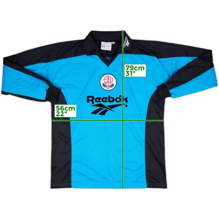 1997-98 Bolton GK Shirt - 9/10 - (M)