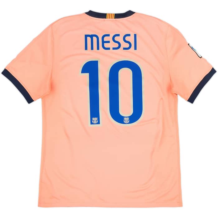 2009-10 Barcelona Away Shirt Messi #10 - 6/10 - (M)