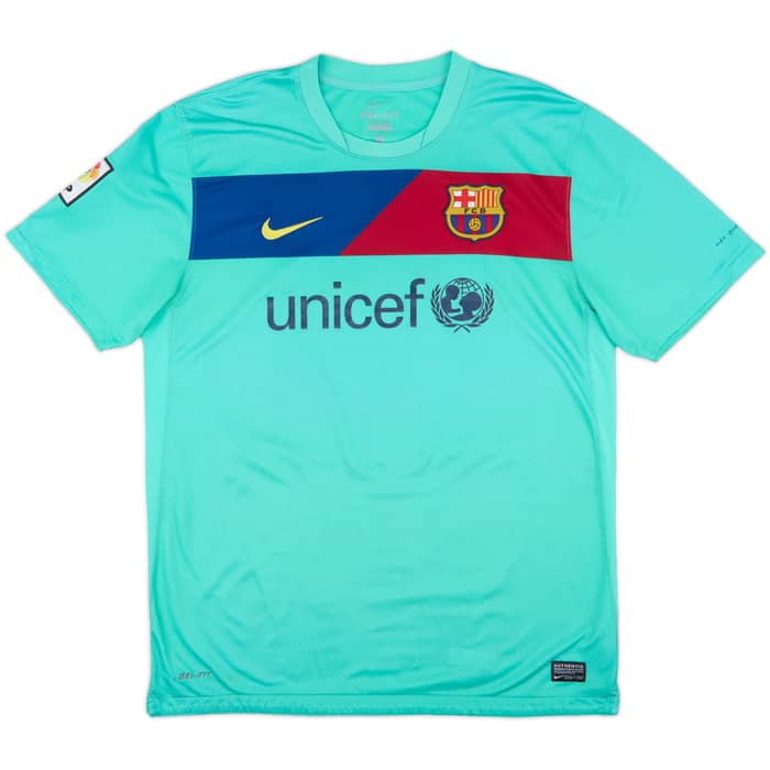 2010-11 Barcelona Away Shirt David Villa #7 - 8/10 - (L)