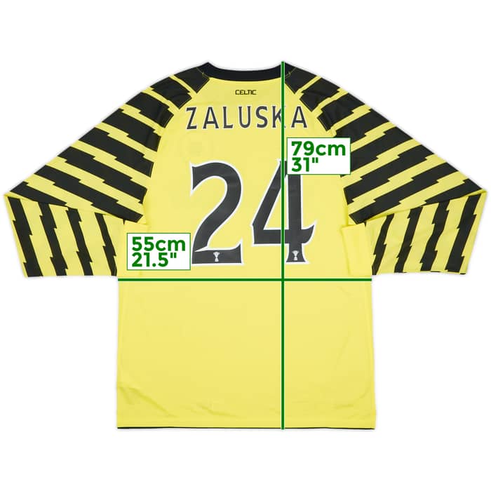 2010-11 Celtic GK Shirt Zaluska #24 (L)