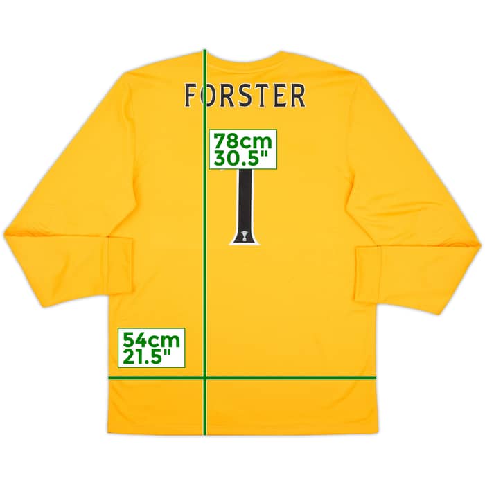 2012-13 Celtic '125th Anniversary' GK Shirt Forster #1 (L)