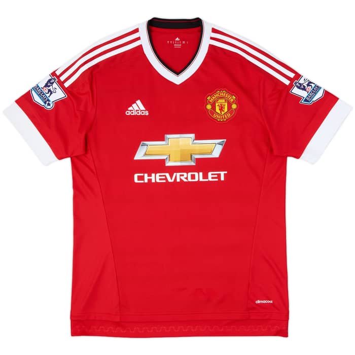 2015-16 Manchester United Home Shirt Memphis #7 - 8/10 - (M)