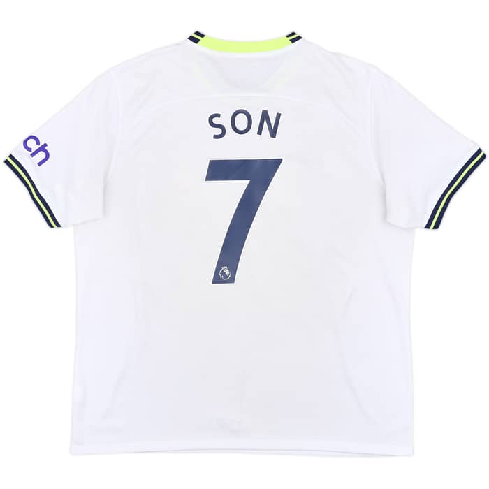 2022-23 Tottenham Home Shirt Son #7 - 5/10 - (XL)