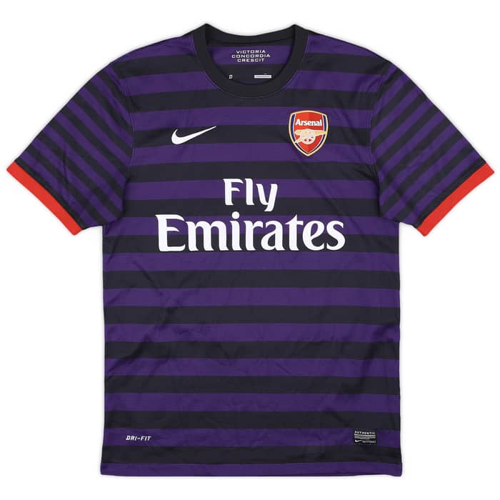 2012-13 Arsenal Away Shirt Arteta #8 - 8/10 - (S)