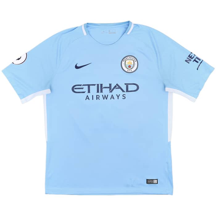 2017-18 Manchester City Home Shirt G.Jesus #33 - 6/10 - (L)