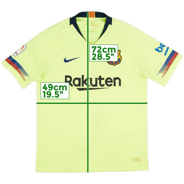 2018-19 Barcelona Away Shirt - 5/10 - (M)