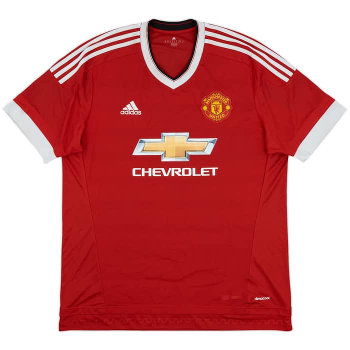 2015-16 Manchester United Home Shirt Rooney #10 - 5/10 - (XL)