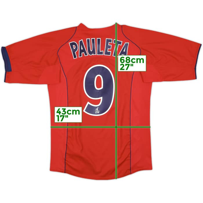 2004-05 Paris Saint-Germain Away Shirt Pauleta #9 - 9/10 - (S)