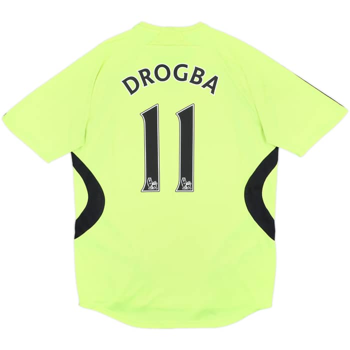 2007-08 Chelsea Away Shirt Drogba #11 - 6/10 - (M)