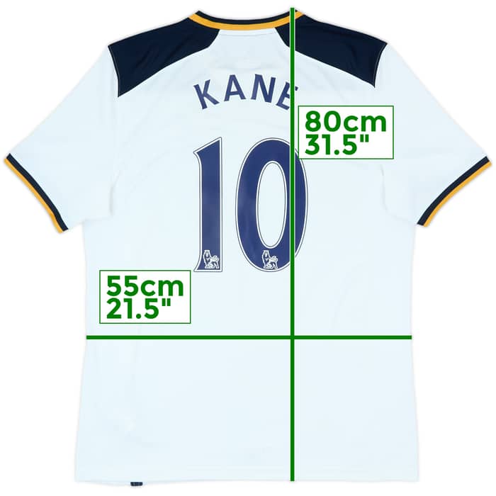 2016-17 Tottenham Home Shirt Kane #10 - 7/10 - (XL)