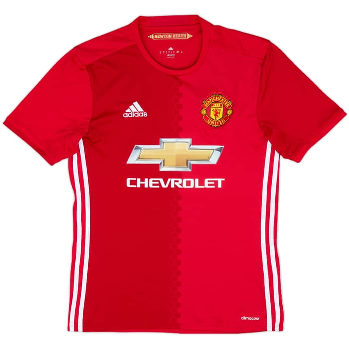 2016-17 Manchester United Home Shirt Martial #11 - 8/10 - (S)