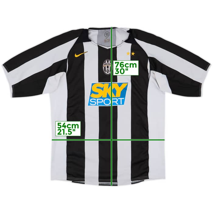 2004-05 Juventus Home Shirt - 4/10 - (L)