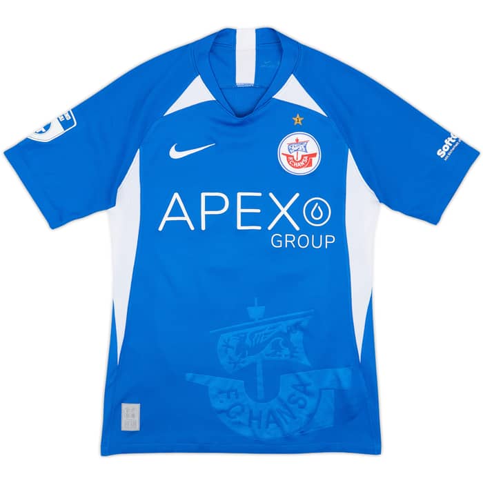 2019-20 Hansa Rostock Home Shirt Behrens #17 - 8/10 - (S)