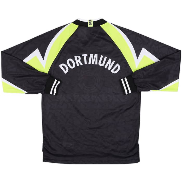 1995-96 Borussia Dortmund Away L/S Shirt - 9/10 - (S)