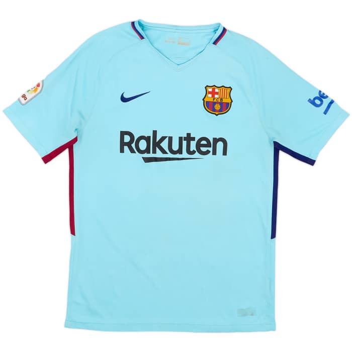 2017-18 Barcelona Away Shirt - 4/10 - (M)