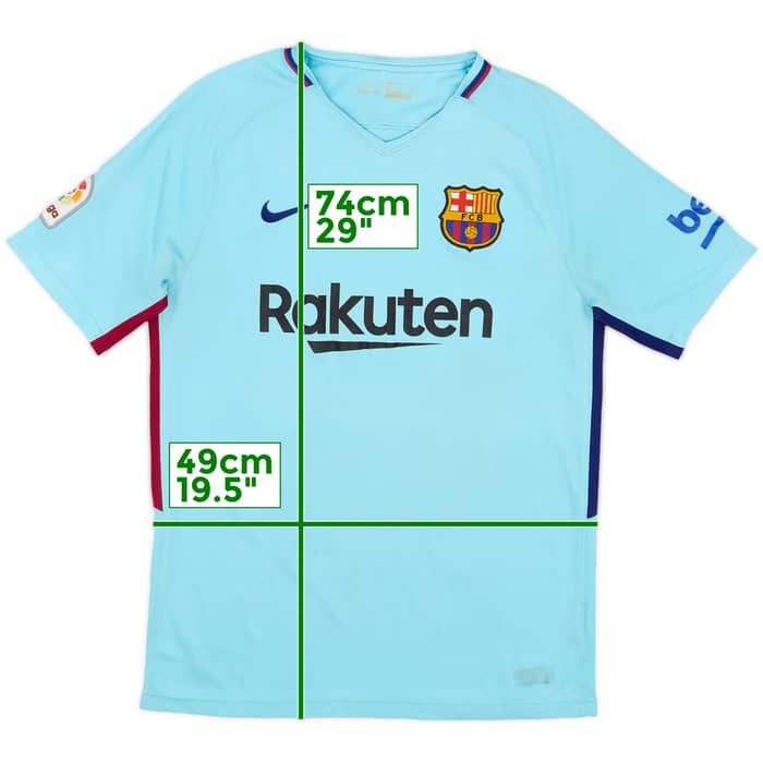 2017-18 Barcelona Away Shirt - 4/10 - (M)